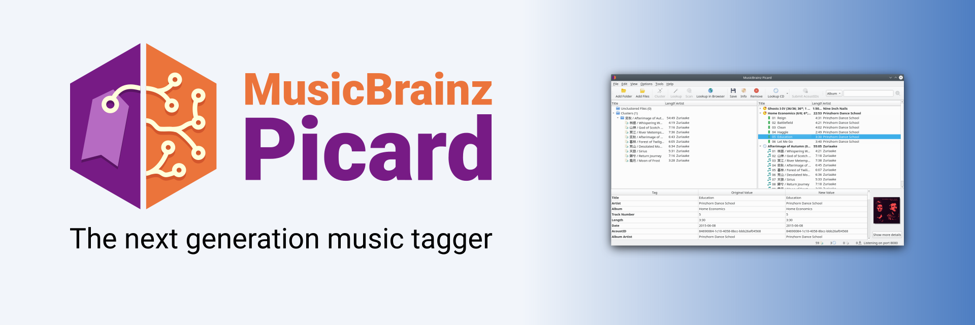 MusicBrainz Picard banner