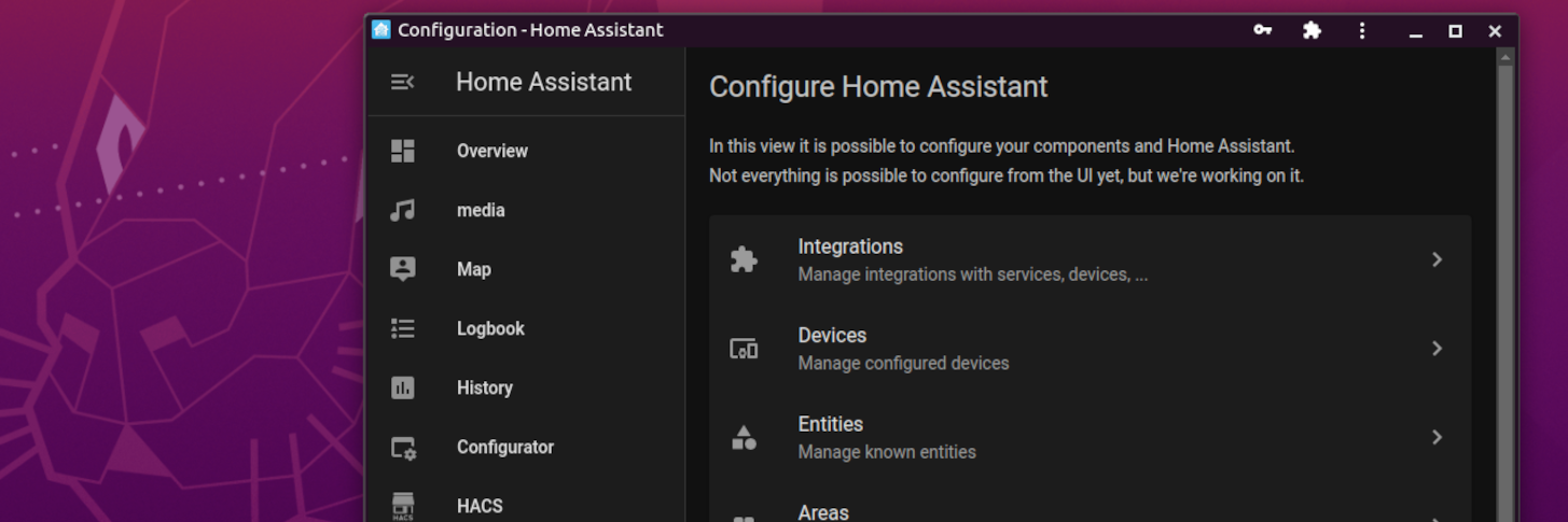 Home Assistant banner