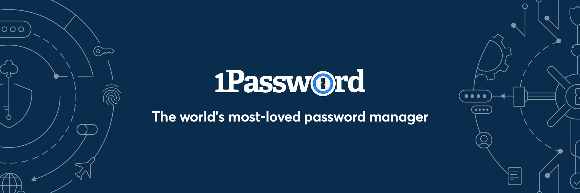 1Password banner