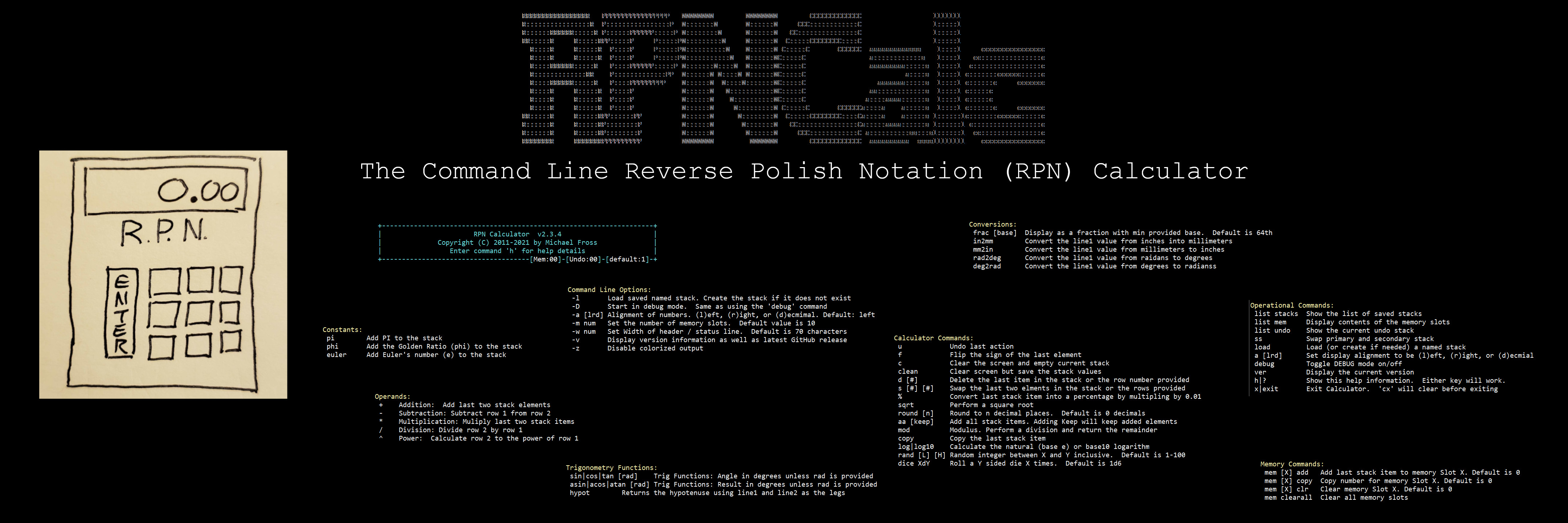 RPNCalc banner