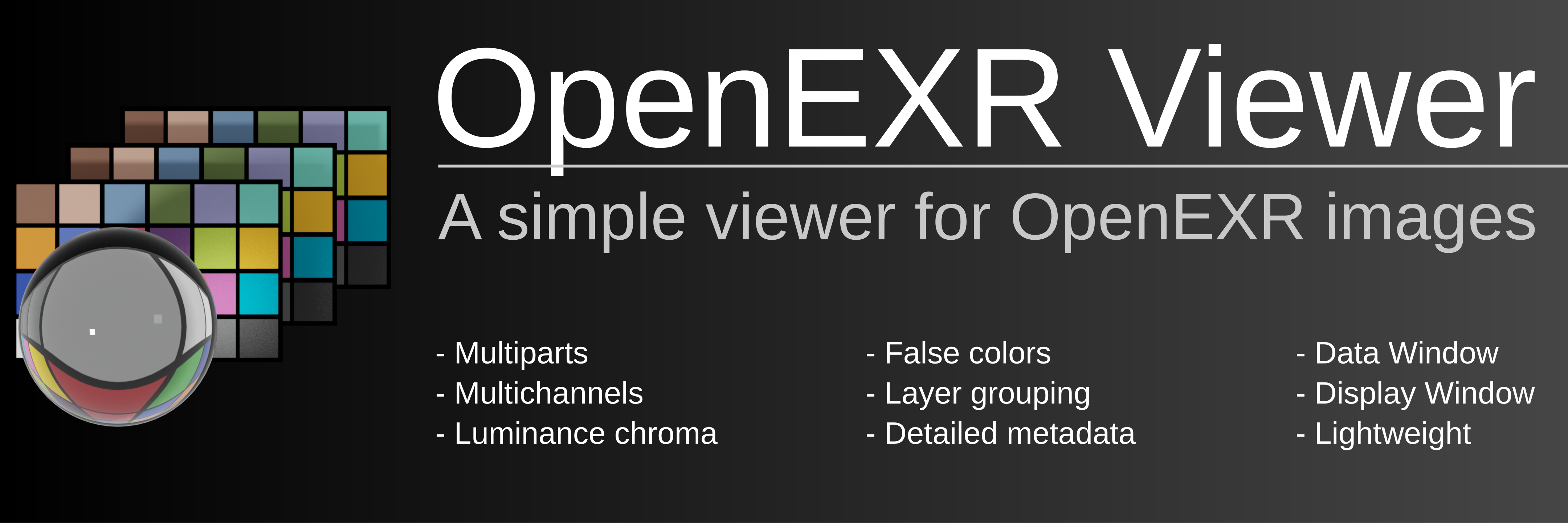 OpenEXR Viewer banner