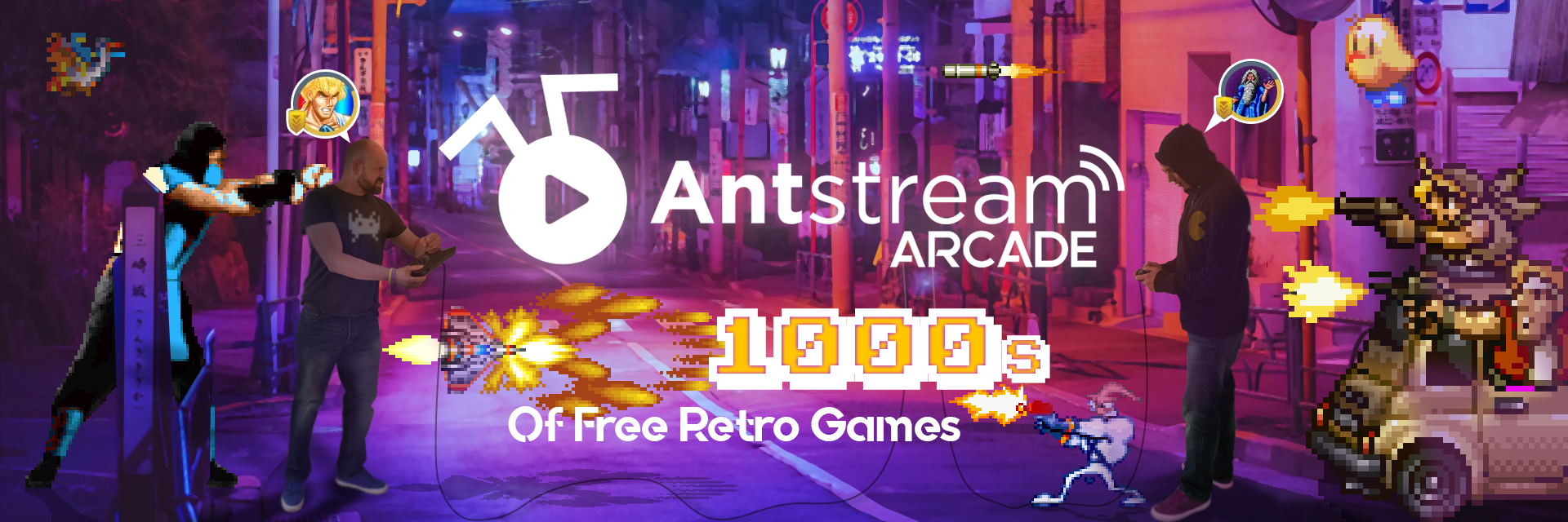 Antstream Arcade banner
