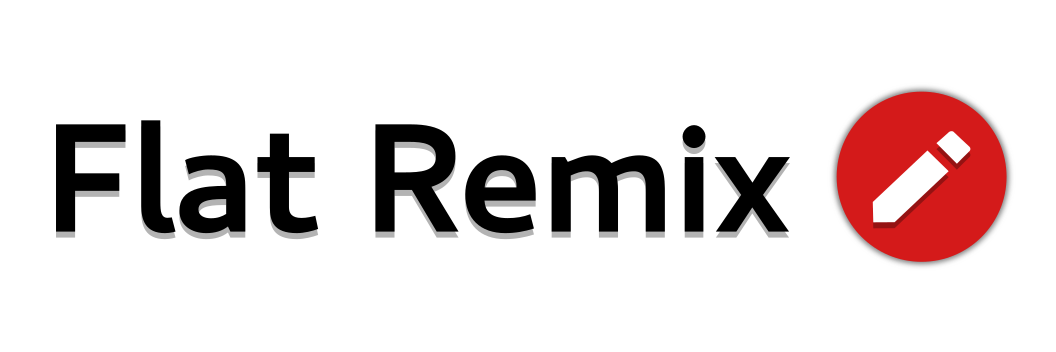 Flat Remix banner