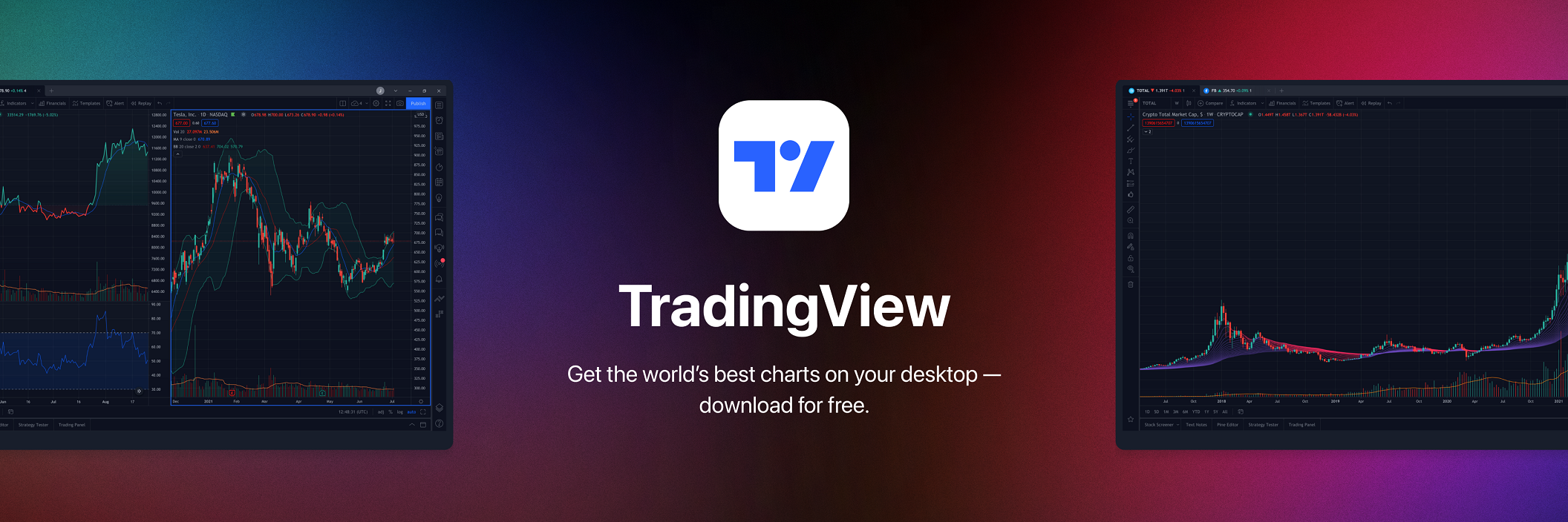 TradingView banner