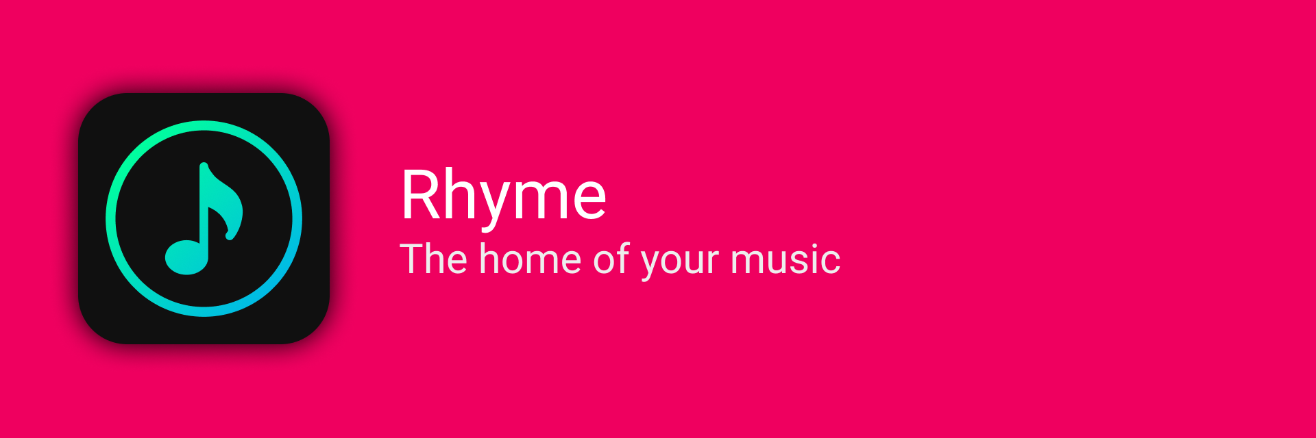 Rhyme banner