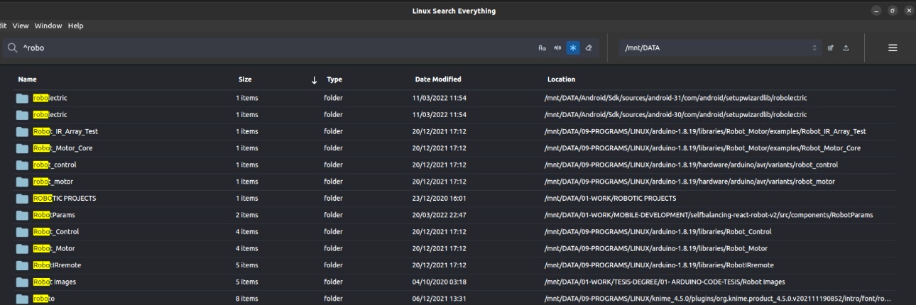 Linux Search Everything banner