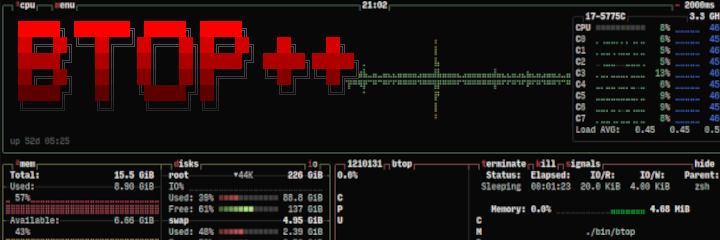 btop banner