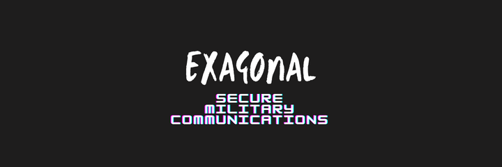 Exagonal banner