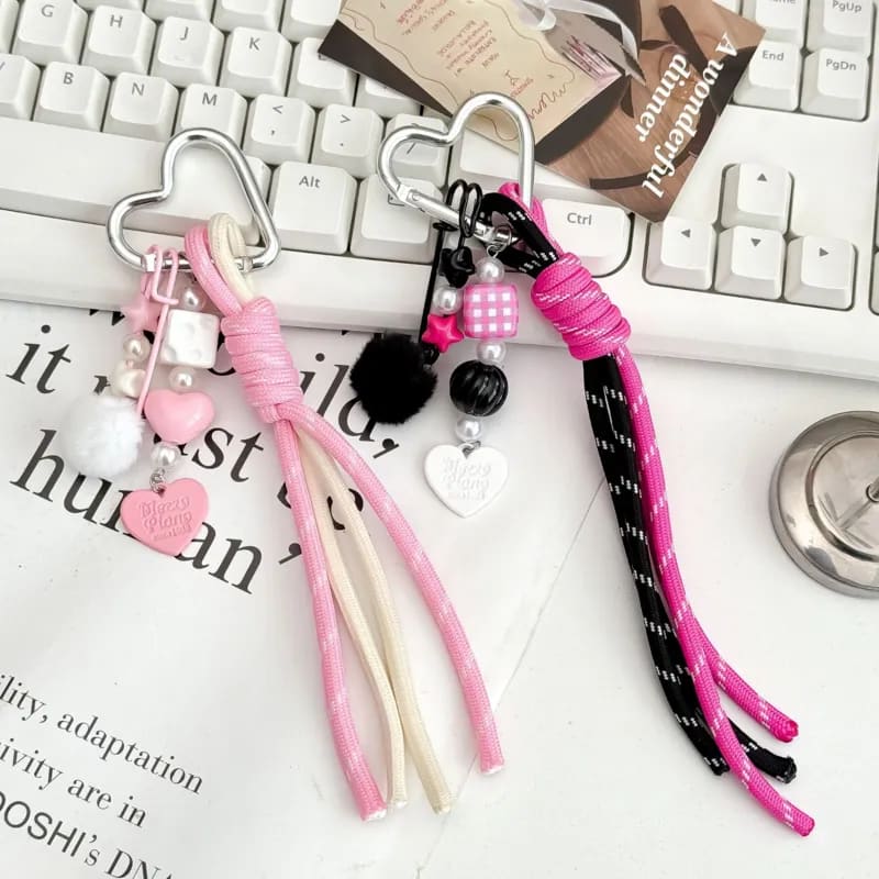Trendy Woven Heart Keychain Direct from Factory-Direct Manufacturer - Wholesale