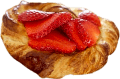 Aardbeien krakeling mini