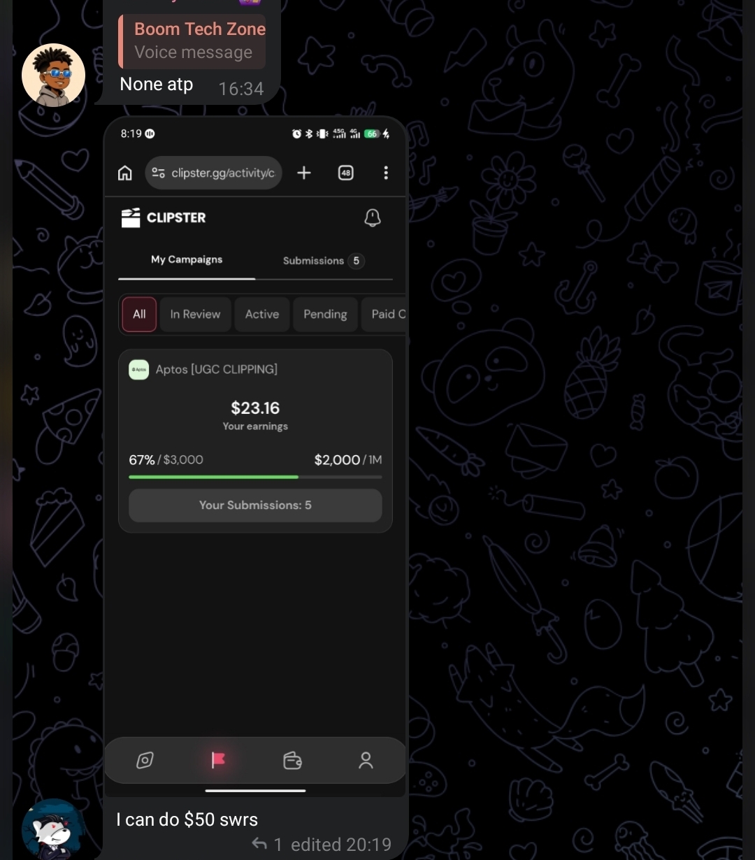 Community snapshot screenshot
