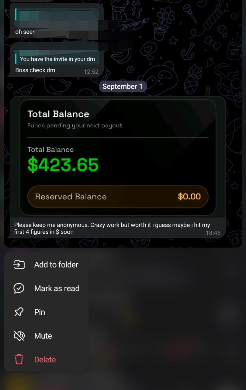 Community snapshot screenshot