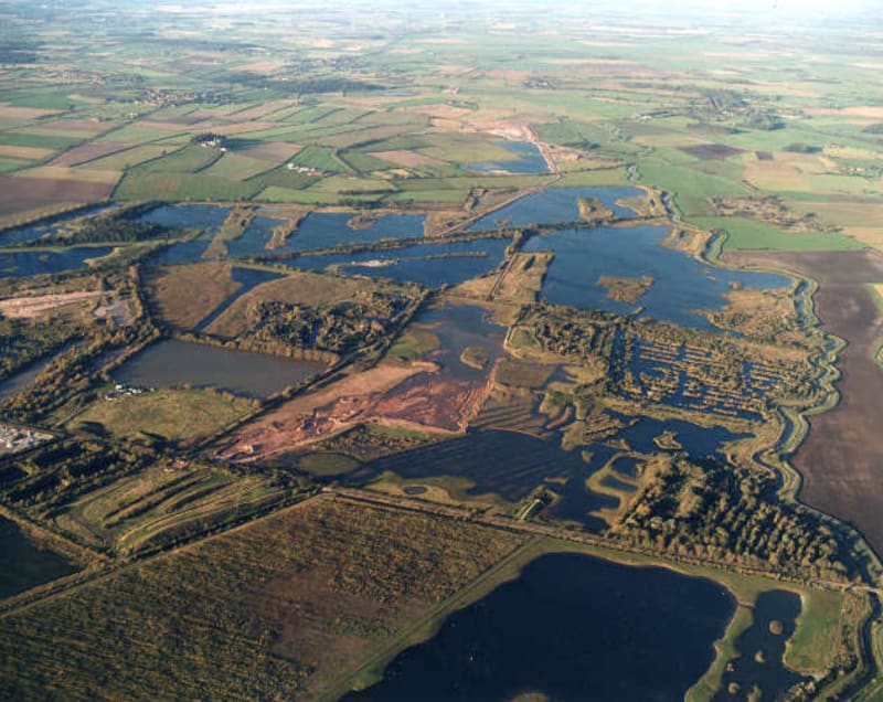 Aerial Photo of Lound