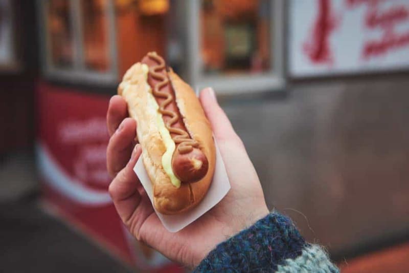 Hot dog Reykjavik Iceland