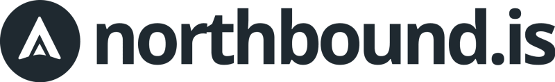 Northbound logo, a car rental agency in Iceland.