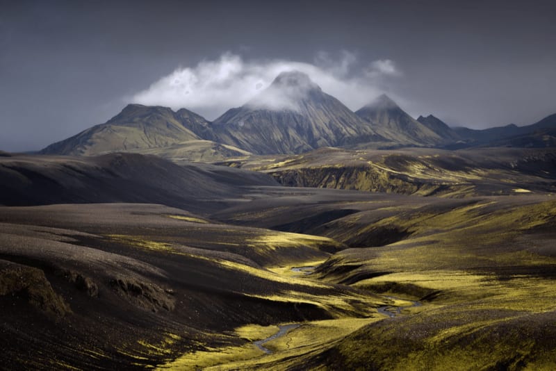 Image of the highlands of Iceland