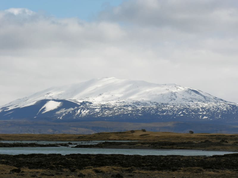 Image of Hekla Volcano in Iceland