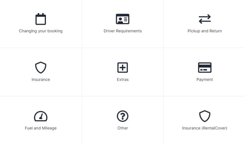 A screenshot of Northbound\'s help center webpage.