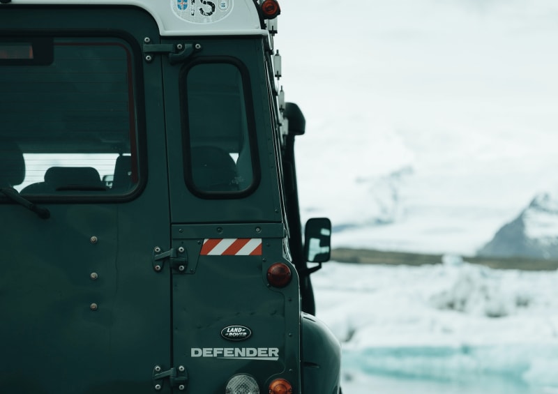 Image of a Land Rover in Iceland, an Iceland 4x4 Rental.