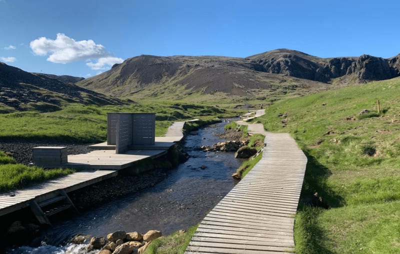 Image of Reykjadalur Hot Spring and Geothermal Pool