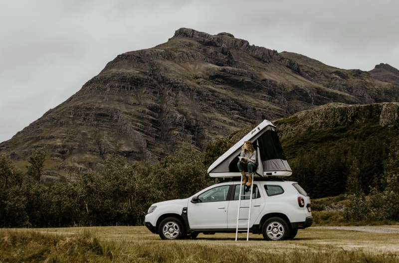Picture of a Camper, rental vehicle in Iceland