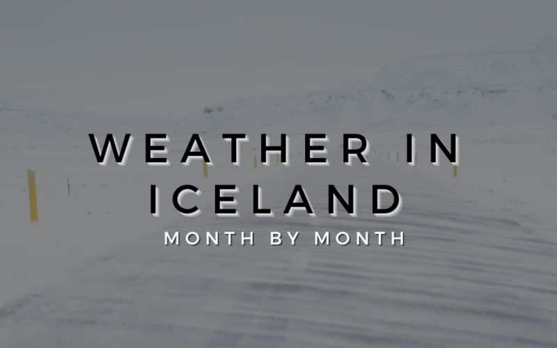 Weather in Iceland: Month by month