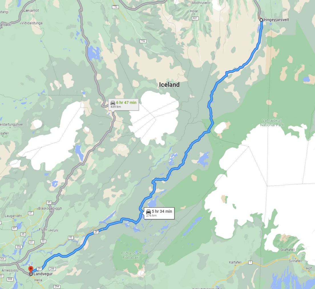 F26 Sprengisandsleid Iceland F-Road