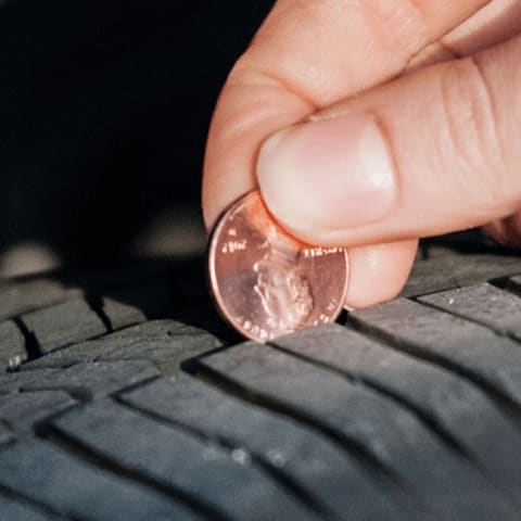 Rental Car Tire Treads Check