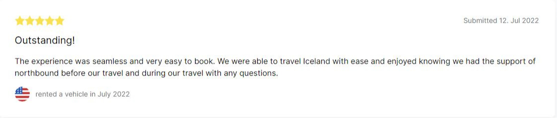 Northbound Car Rental Review
