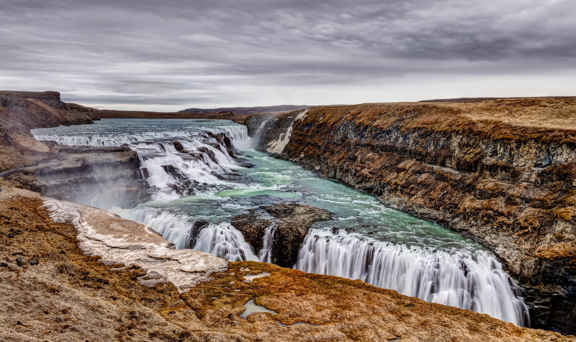 Gullfoss in Iceland Golden Circle