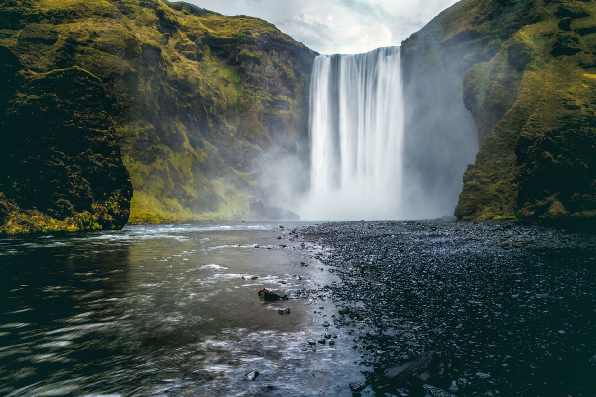 Skógafoss in Iceland Forest Fall