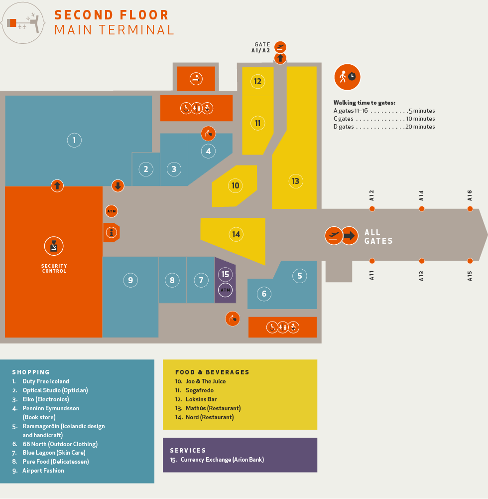 Keflavik Airport Layout