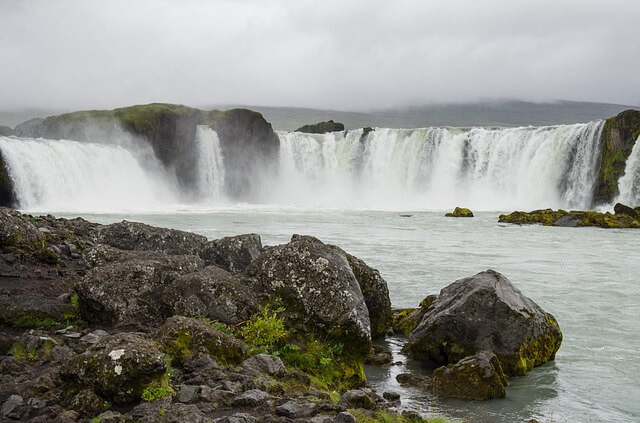 image of godafoss iceland