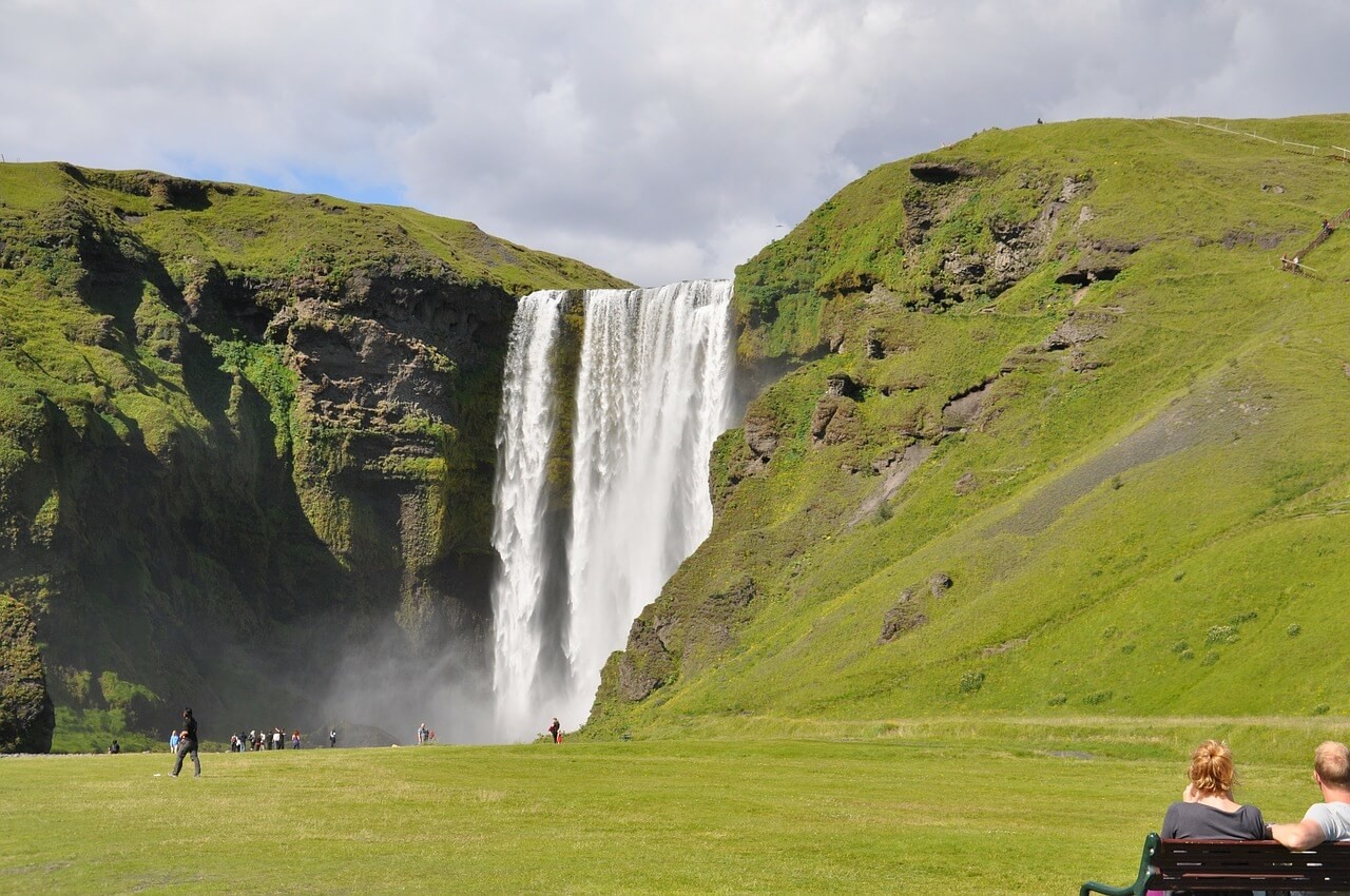 image of skogafoss iceland