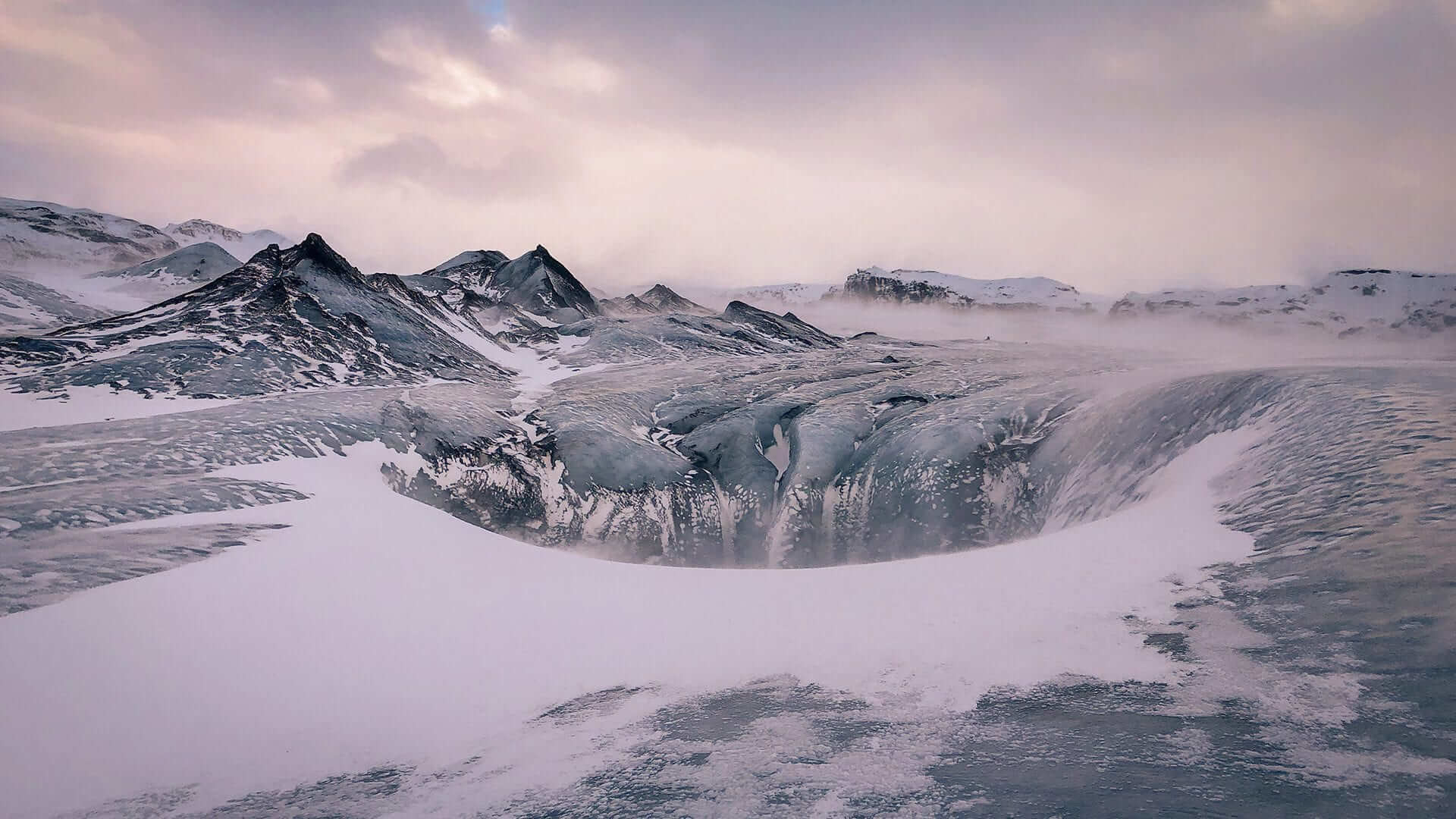 Sólheimajökull-gletsjer