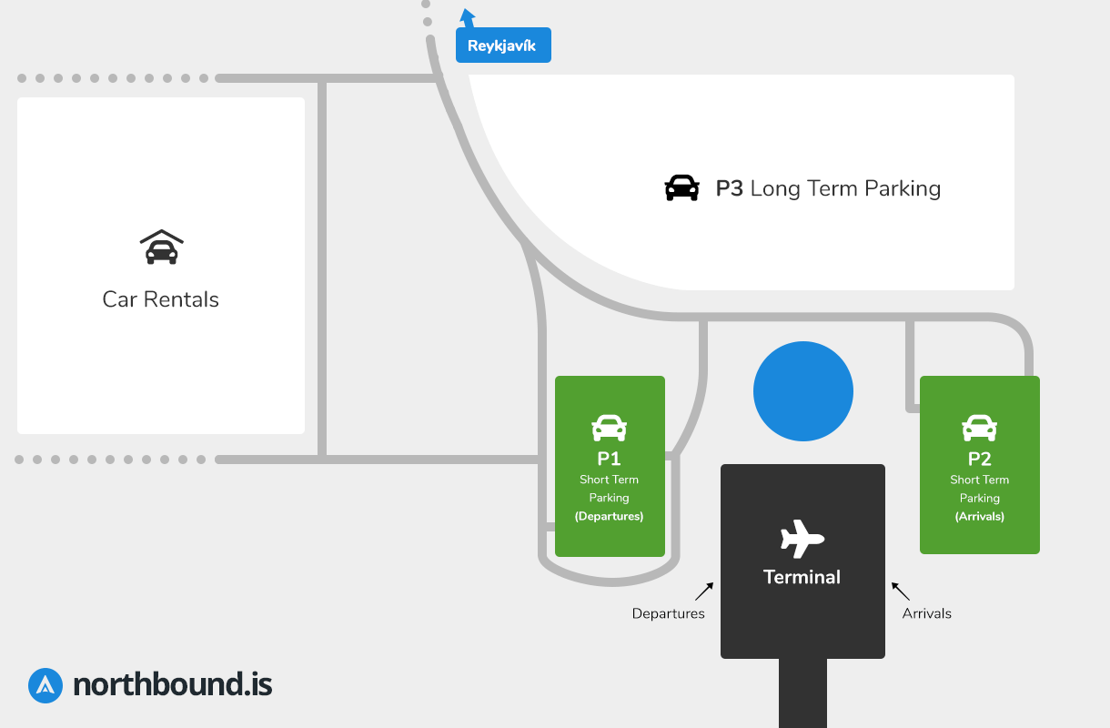 Image of Parking in Keflavik International Airport