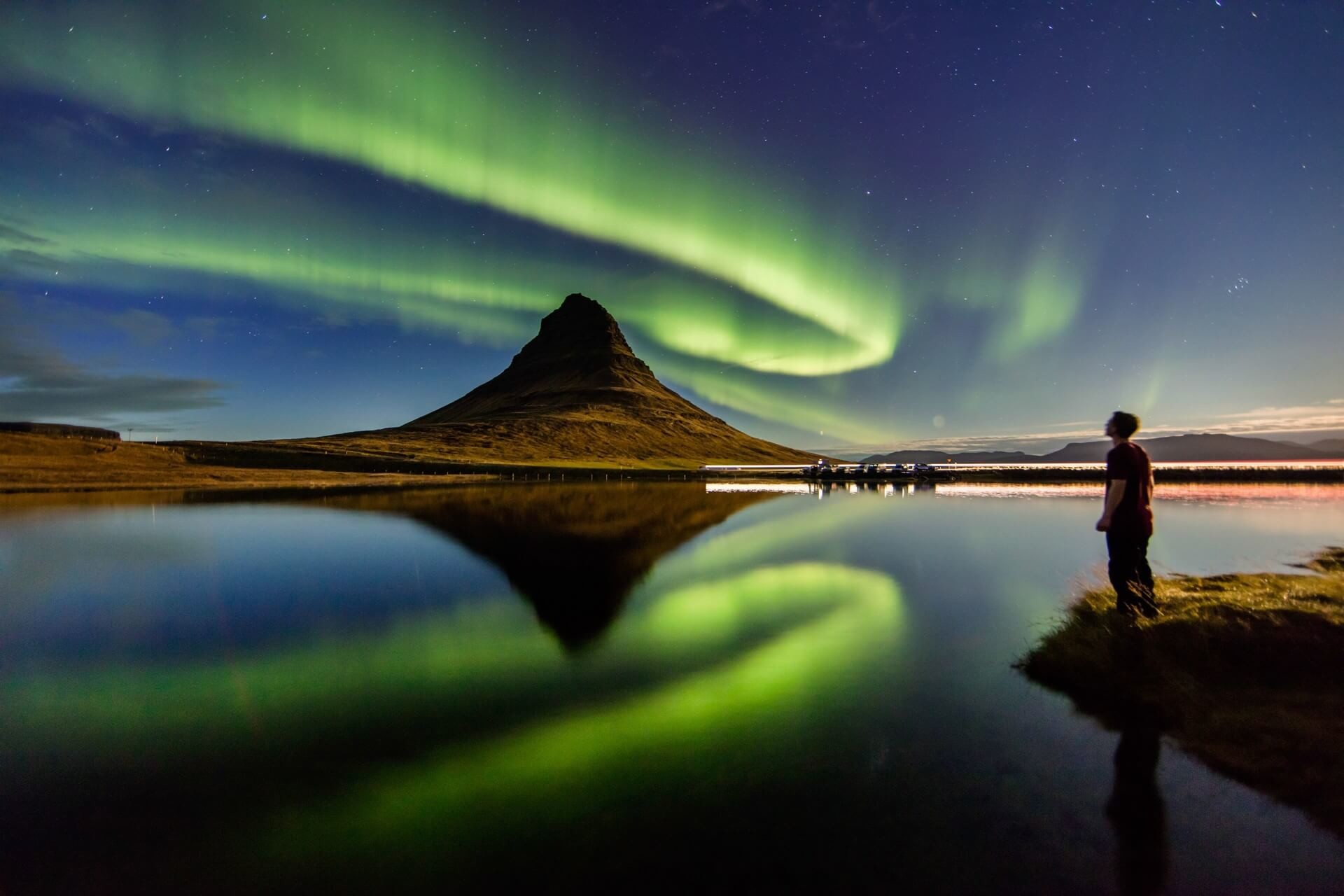Kirkjufell Northern Lights