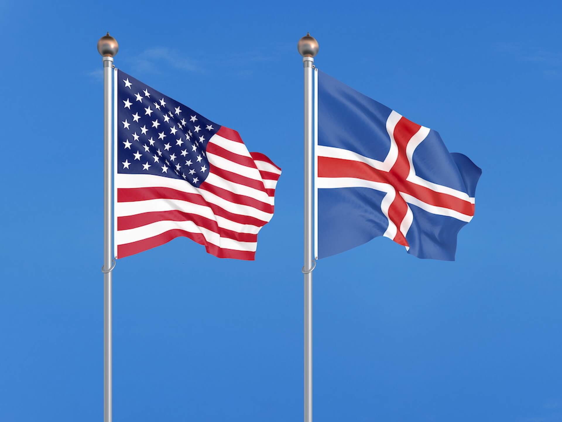 USA flights to Iceland