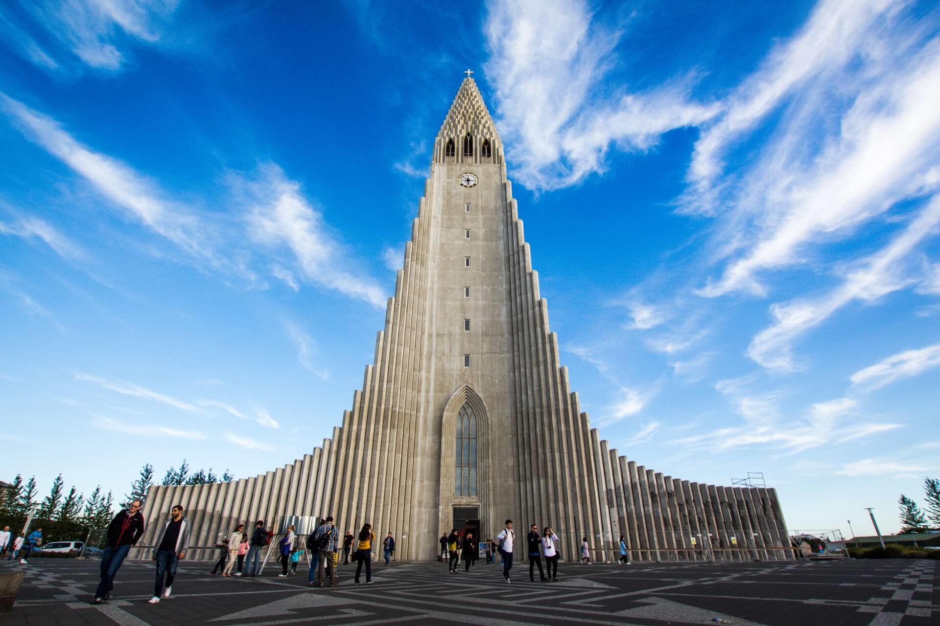 Reykjavik Iceland Hallgrimskrikja