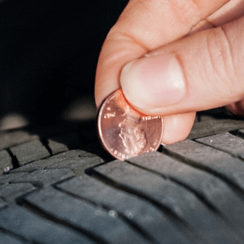 Rental Car Tire Treads Check