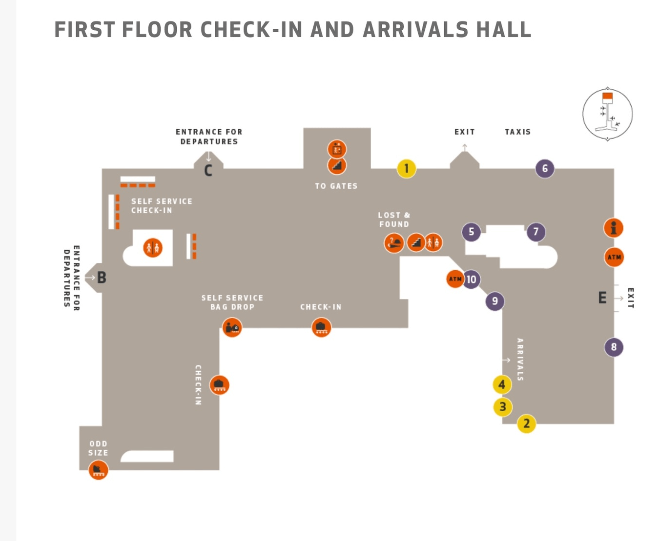 Keflavik Airport Car Rental Area