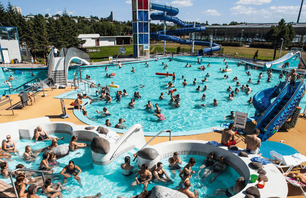 Image of Icelandic Outdoor Swimming Pool