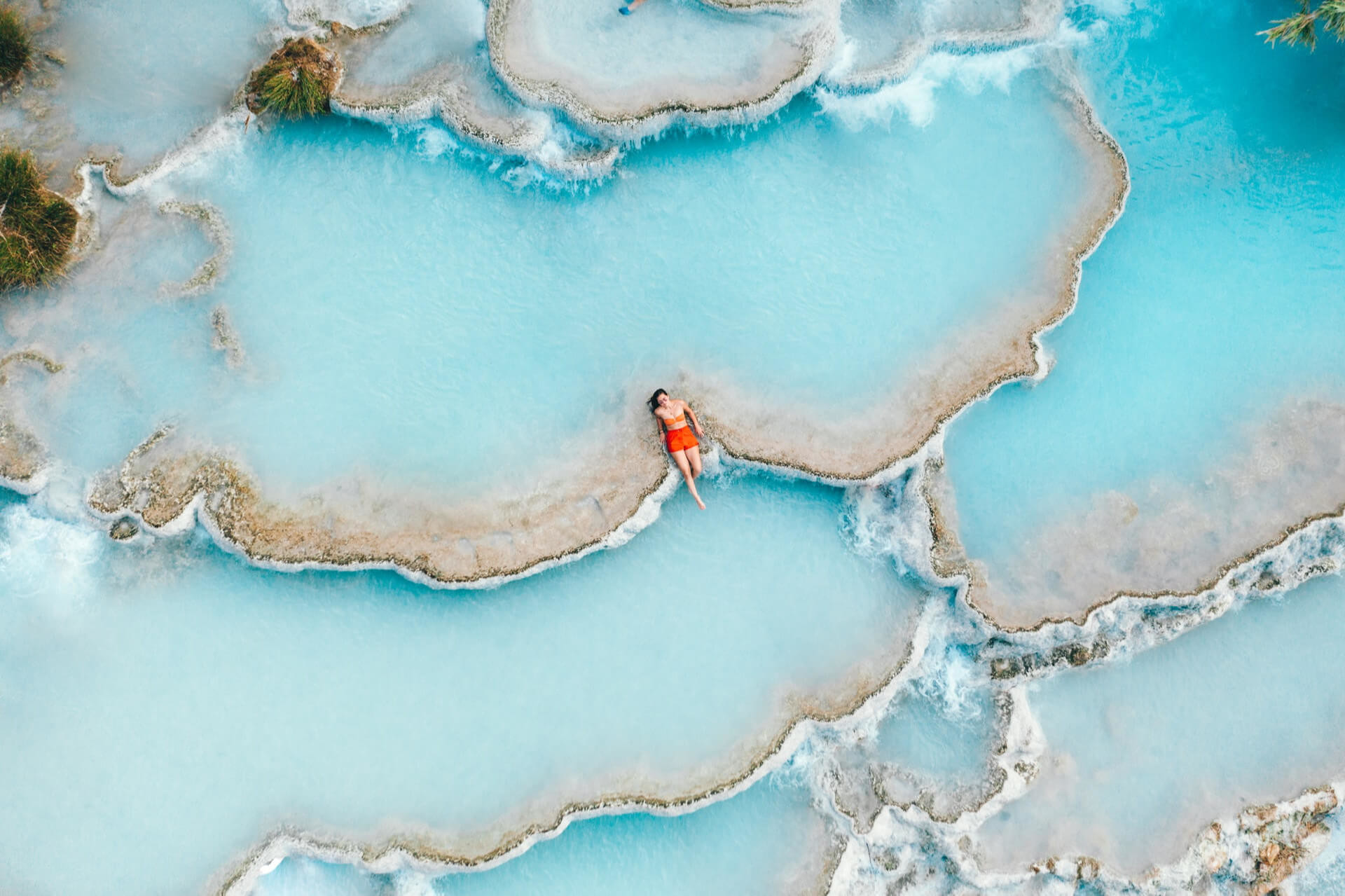 Image of Blue Lagoon Geothermal pool in Iceland