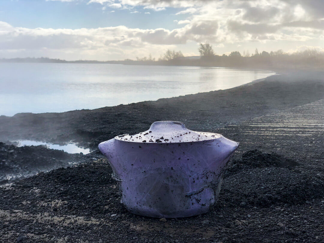 Rye Bread Baking Fontana Iceland Geothermal Pool