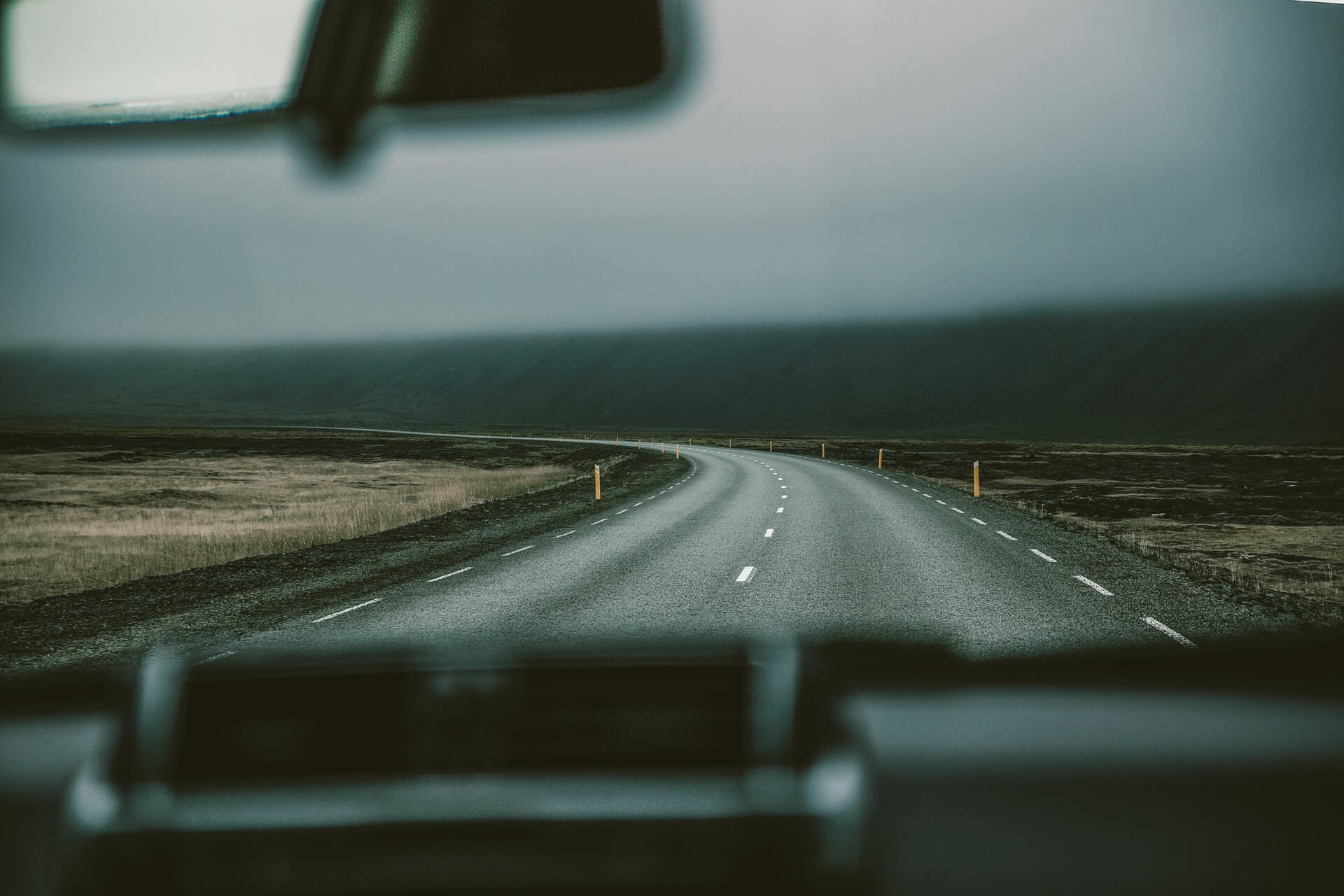 Driving in Iceland South