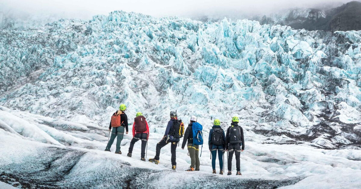 Skaftafell National Park Glacier