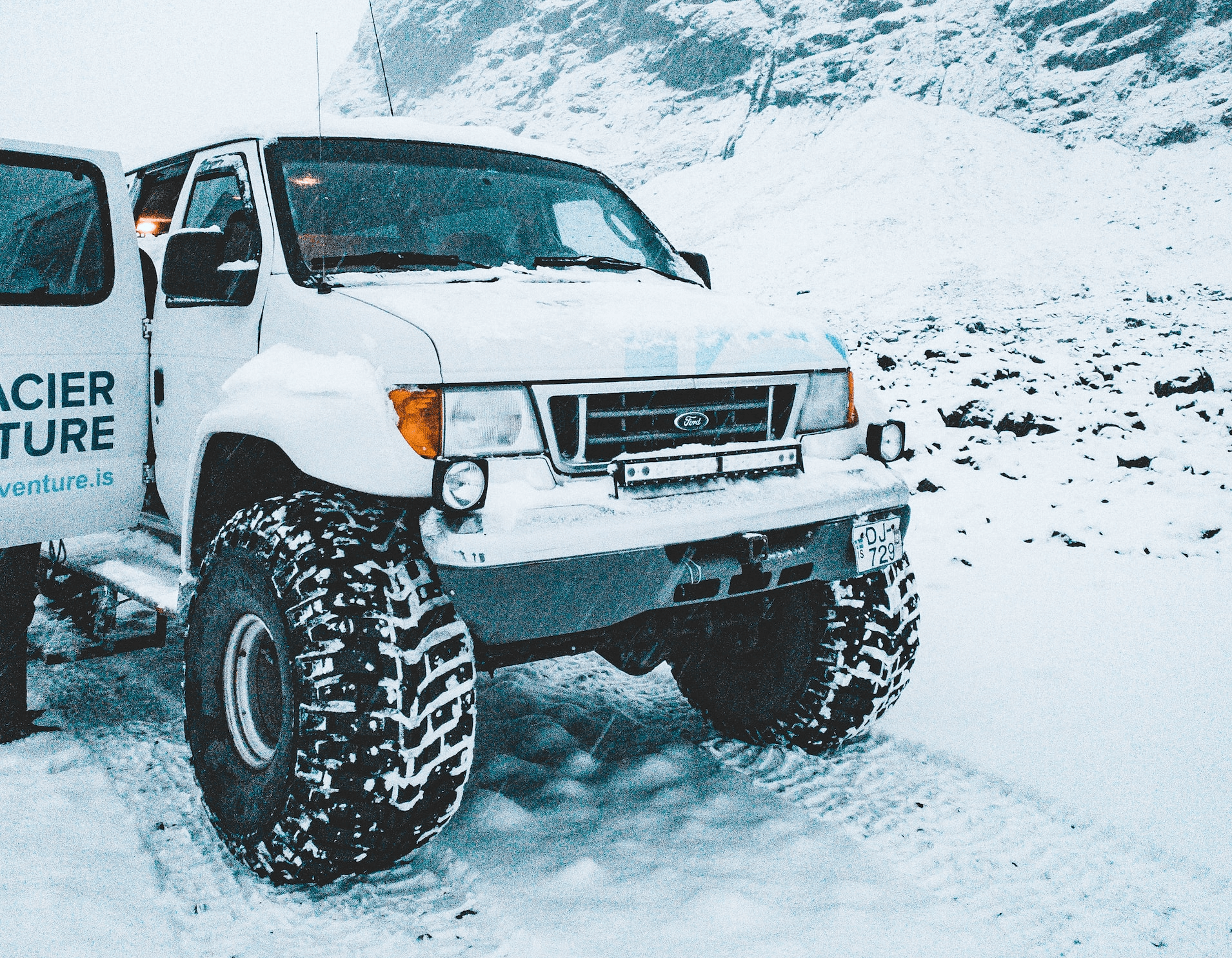 Group tour in Iceland