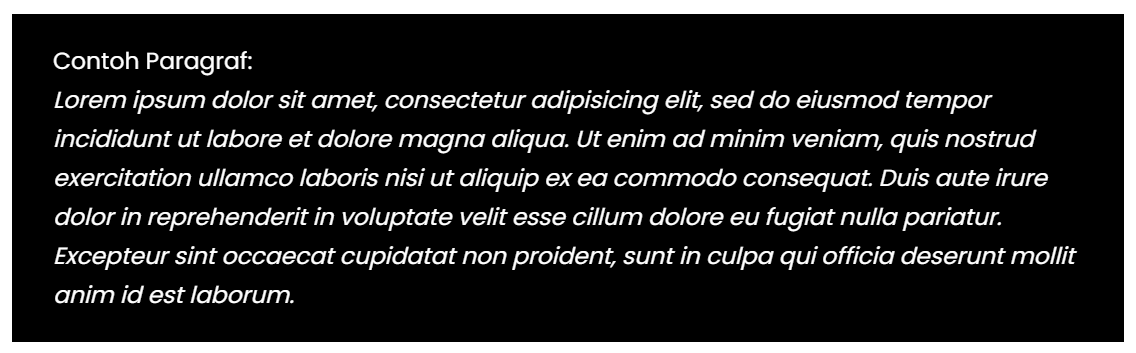 blok paragraph dark gutenberg fekr6l - CaraLengkap.Com - Semua Ada Caranya!