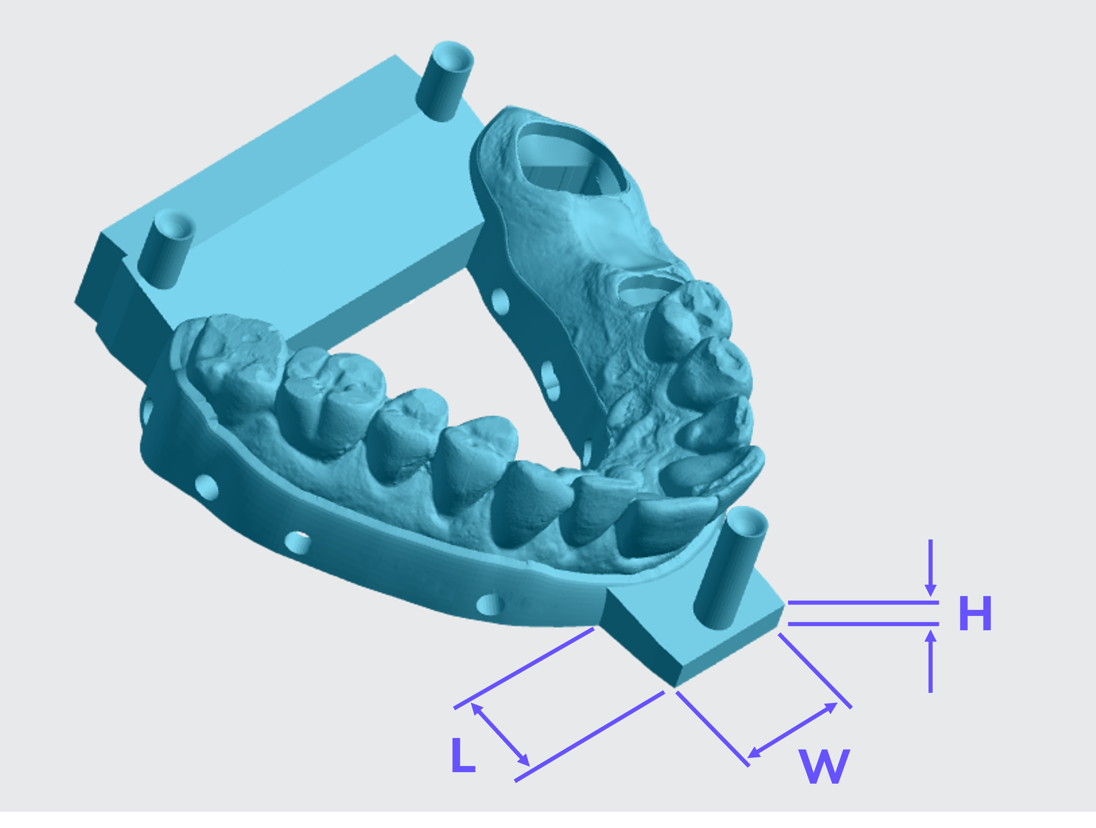Articulator Base LWH