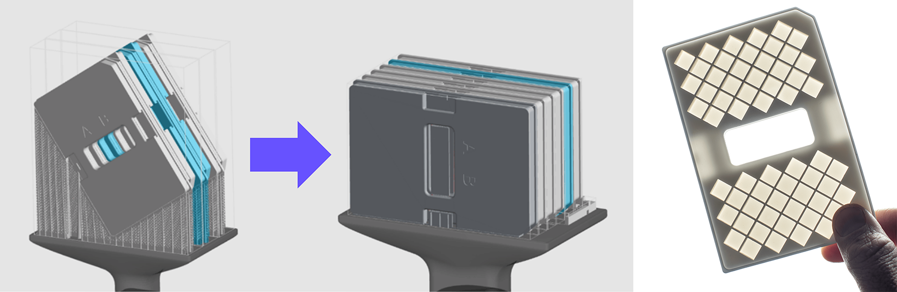 DLS medical equipment component redesign